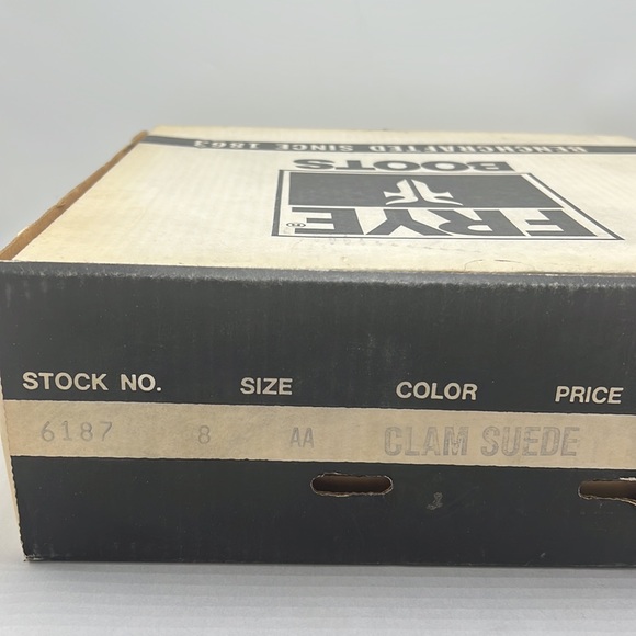 Frye vintage cowgirl cream tan boots size 8. Fits more like a 6.5 or 7 - Picture 9 of 9